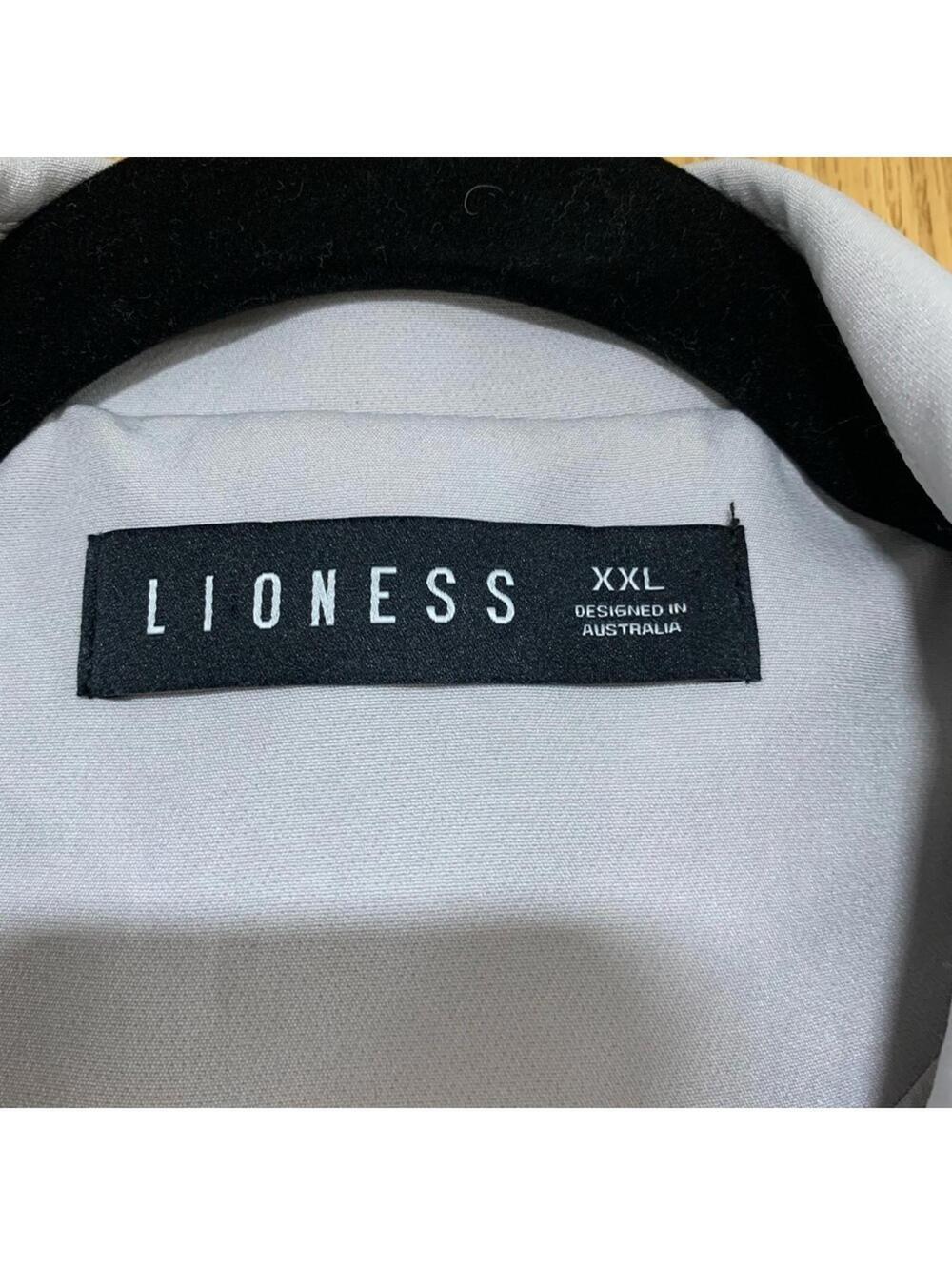 Lioness Wyoming Oversized Blazer Jacket in Grey - Size XXL - Picture 3 of 6